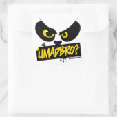 Crazy Drift Patrol - UMADBRO? (gelb) Quadratischer Aufkleber (Tasche)