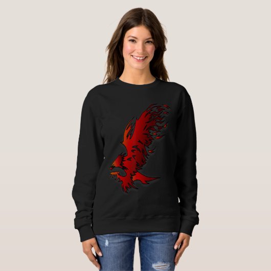 Crazy Eagle Sweatshirt (Vorne ganz)
