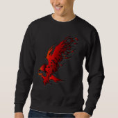 Crazy Eagle Sweatshirt (Vorderseite)