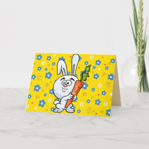 Crazy Easter Bunny - Ostern Karte