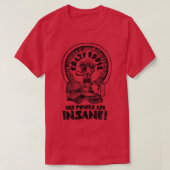 Crazy Eddie ist Insane T-Shirt (Design vorne)