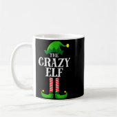 Crazy Elf Matching Family Group Christmas Party Py Kaffeetasse (Links)