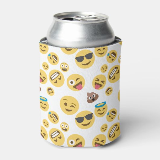 Crazy Emojis Dosenkühler (Kanne Vorderseite)