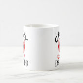 Crazy Ex-Girlfriend Funny Devil Red Heart Kaffeetasse (Mittel)
