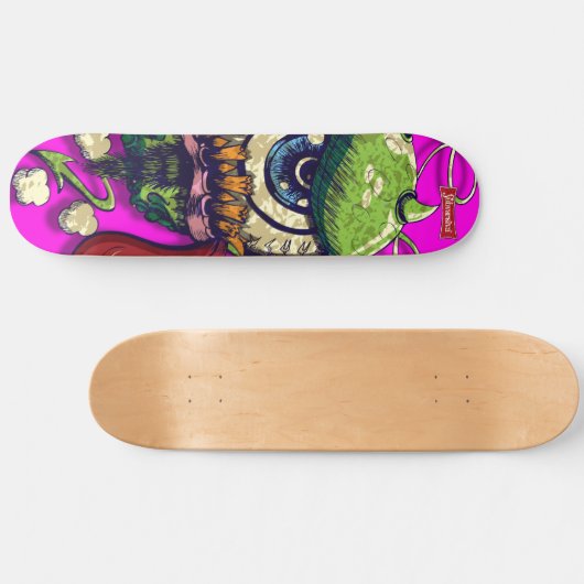 CRAZY EYE BUILDER SKATEBOARD (Horizontal)