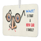 Crazy Eyes Nose Glasses riecht nach New Car Autolufterfrischer (Links)