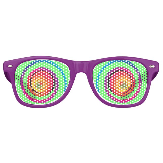 Crazy Eyes Party Shades Partybrille (Vorderseite)