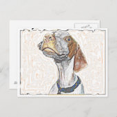 Crazy Eyes Postkarte (Vorne/Hinten)