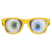 Crazy Eyes Shades Sonnenbrille (Vorderseite)