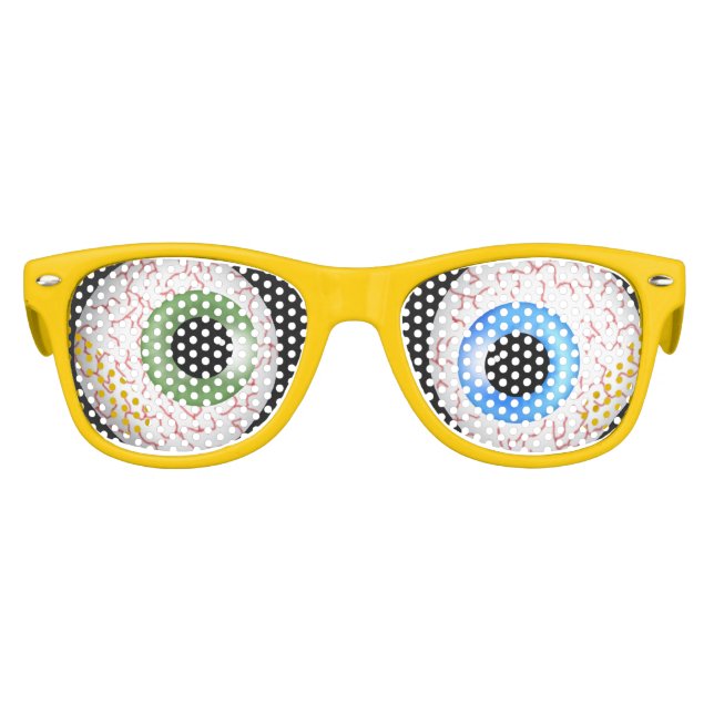 Crazy Eyes Shades Sonnenbrille (Vorderseite)