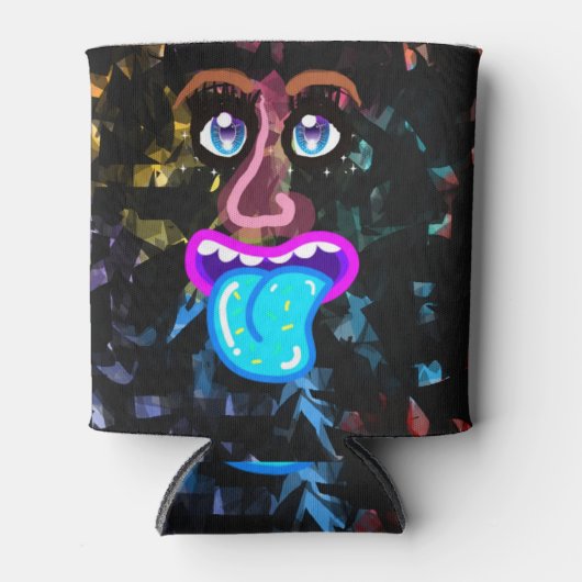 Crazy Face Cooler Dosenkühler (Vorderseite)