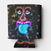 Crazy Face Cooler Dosenkühler (Rückseite)