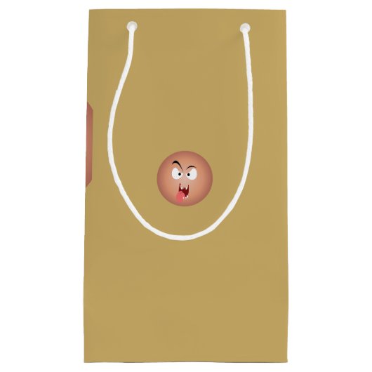 Crazy Face Geschenktasche Kleine Geschenktüte (Vorderseite)