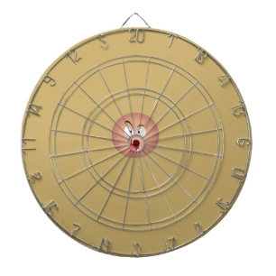 Crazy Face Metal Cage Dartboard Dartscheibe