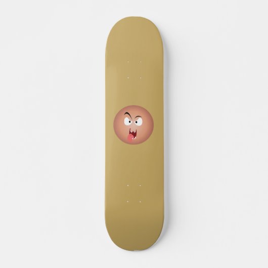 Crazy Face Skateboard (Vorne)