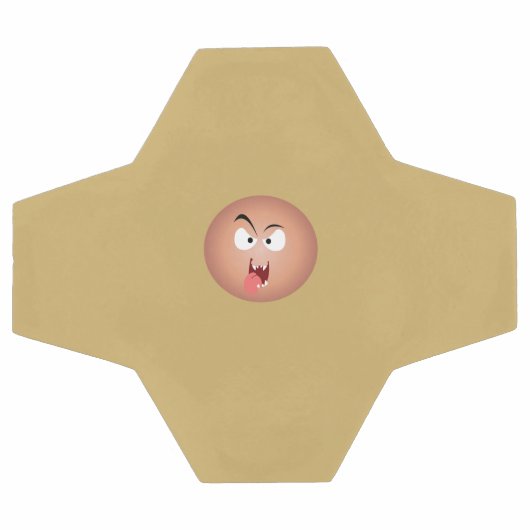 Crazy Face Soccer Ball (Flach)