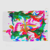 Crazy Farben Golfhandtuch (Horizontal)