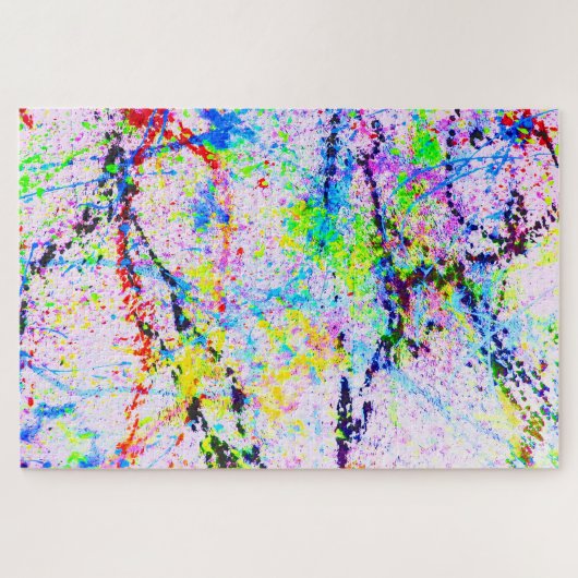 Crazy Farben Puzzle (Horizontal)