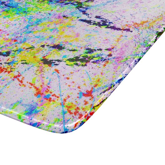 Crazy Farben Schneidebrett (Ecke)