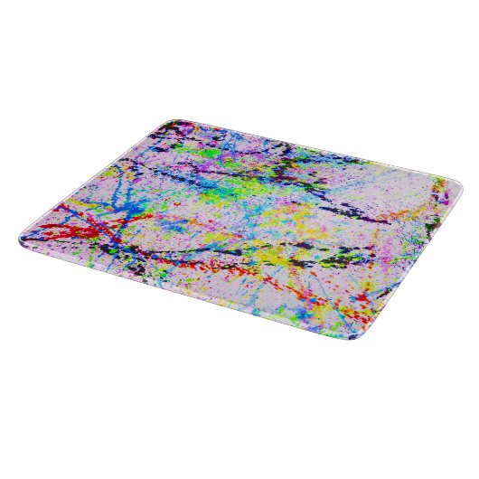 Crazy Farben Schneidebrett (Ecke)