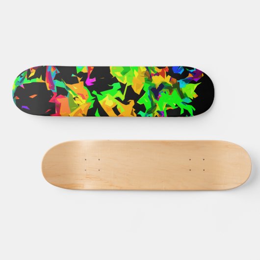 Crazy Farben Skateboard (Horizontal)