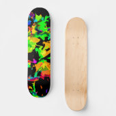 Crazy Farben Skateboard (Vorderseite)