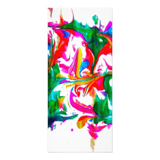 Crazy Farben Werbekarte (Vorne)