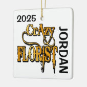 Crazy Florist CUSTOM Keramikornament (Links)