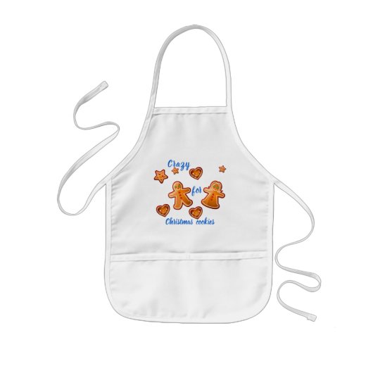 Crazy for Christmas Cookies Apron Kinderschürze (Vorne)