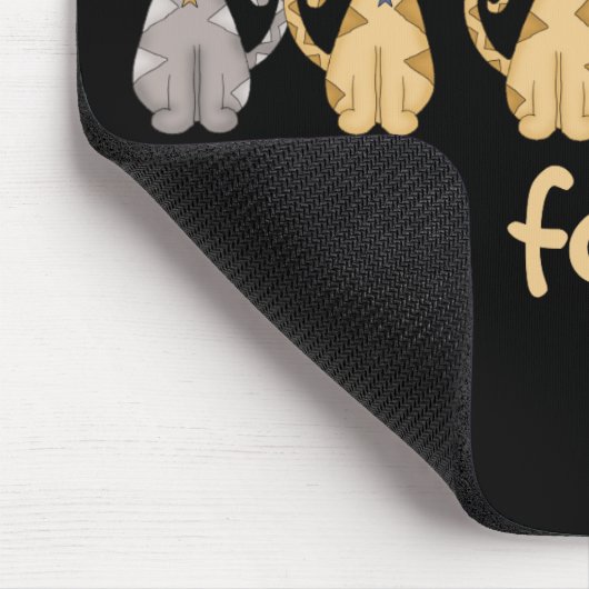 Crazy for Kätzchens Tshirts und Geschenke Mousepad (Ecke)