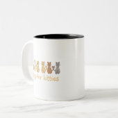 Crazy for Kätzchens Tshirts und Geschenke Zweifarbige Tasse (Vorderseite Links)