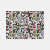 Crazy Foto Collage - Bis zu 24 Fotos Fleecedecke (Vorderseite (Horizontal))