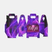 CRAZY FOTON GEMSTONE blue lila MONOGRAM Geschenkschachtel (Ungefaltet)