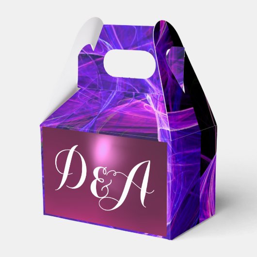 CRAZY FOTON GEMSTONE blue lila MONOGRAM Geschenkschachtel (Vorderseite)