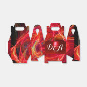 CRAZY FOTON GEMSTONE RED RUBY MONOGRAM GESCHENKSCHACHTEL (Ungefaltet)