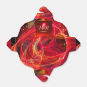 CRAZY FOTON GEMSTONE RED RUBY MONOGRAM GESCHENKSCHACHTEL (Ungefaltet)