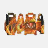 CRAZY FOTON GEMSTONE rotes gelbes MONOGRAMM Geschenkschachtel (Ungefaltet)