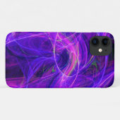 CRAZY FOTON Lila Blue Fraktal Wirbel Case-Mate iPhone Hülle (Rückseite (Horizontal))