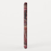 CRAZY FOTON Lila Graue Fraktal Waves Case-Mate iPhone Hülle (Hinten/Rechts)