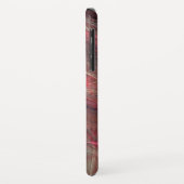 CRAZY FOTON Lila Graue Fraktal Waves Case-Mate iPhone Hülle (Hinten/Links)