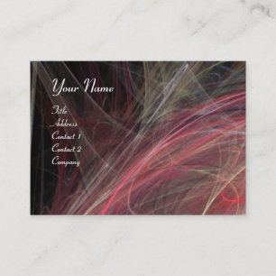 CRAZY FOTON lila lebendig Visitenkarte