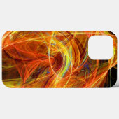 CRAZY FOTON orange rosa Case-Mate iPhone Hülle (Rückseite (Horizontal))