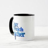Crazy French Teacher Tasse (Vorderseite Links)