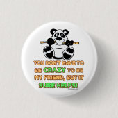 Crazy Friends Buttons (Vorderseite)