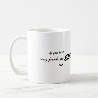 Crazy Friends Kaffeetasse