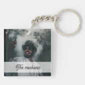 Crazy Friends Nickname Schlüsselanhänger (Rückseite)