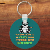 Crazy Friends Schlüsselanhänger (Rückseite)