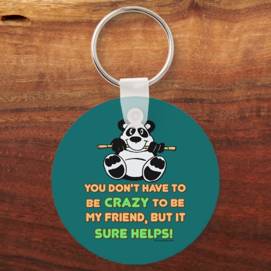 Crazy Friends Schlüsselanhänger (Rückseite)