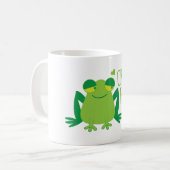 Crazy Frog-Dame Kaffeetasse (Vorderseite Links)
