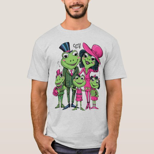 Crazy Frog Familyt Shirt (Vorderseite)